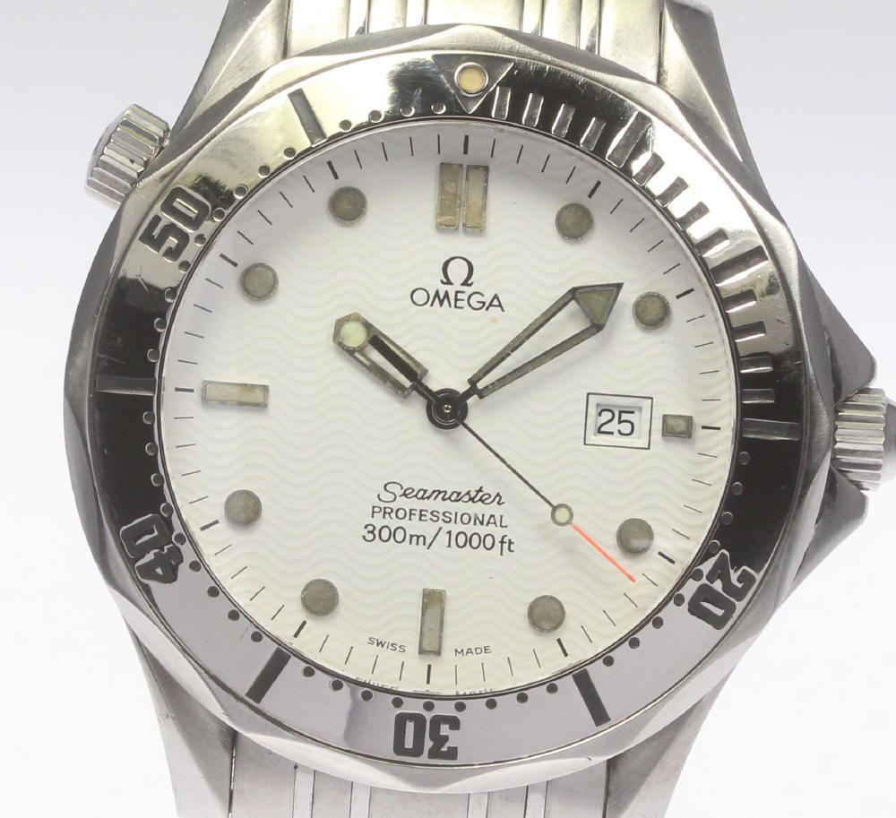 楽天市場 Omega オメガ シーマスター300 プロフェッショナル 2532 Qz 白文字盤 メンズ 1901 Closer