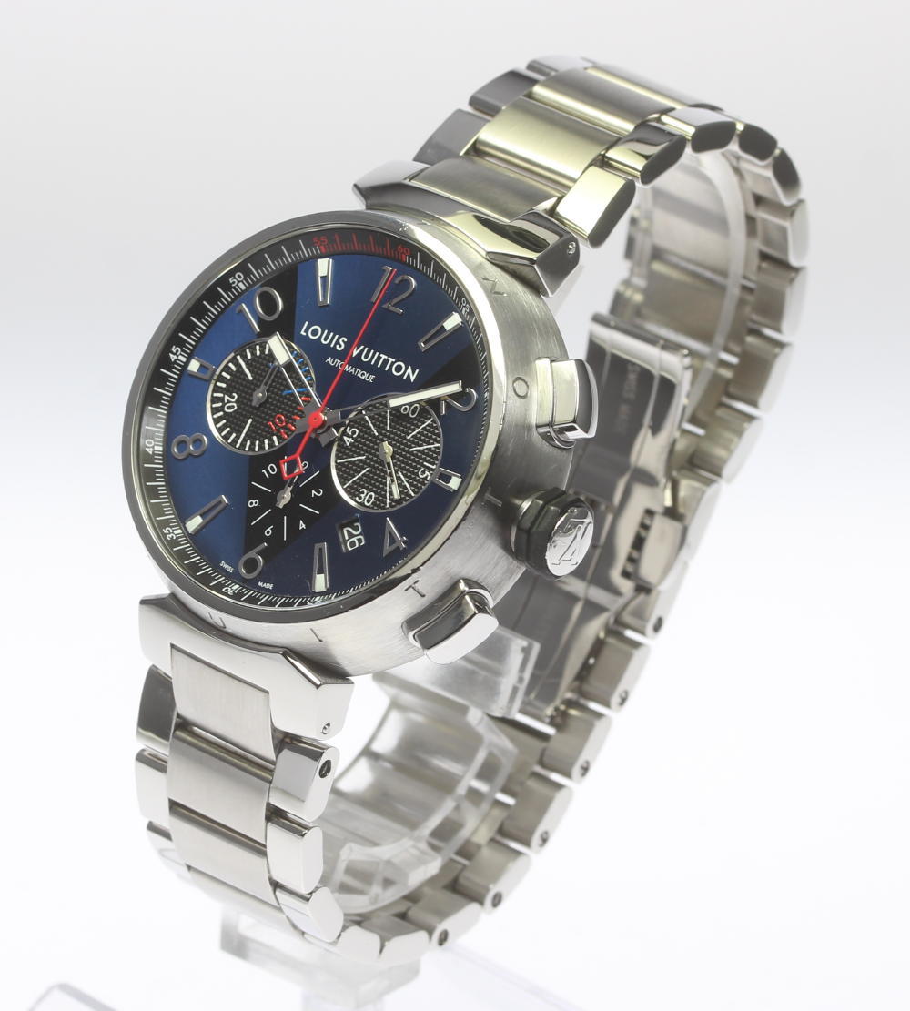 CLOSER: Louis Vuitton tambour Q102V chronograph self-winding watch men | Rakuten Global Market
