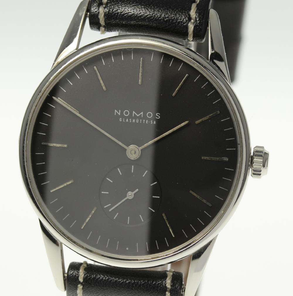 楽天市場 Nomos ノモス オリオン スモセコ 手巻き 革ベルト ボーイズ 中古 Closer