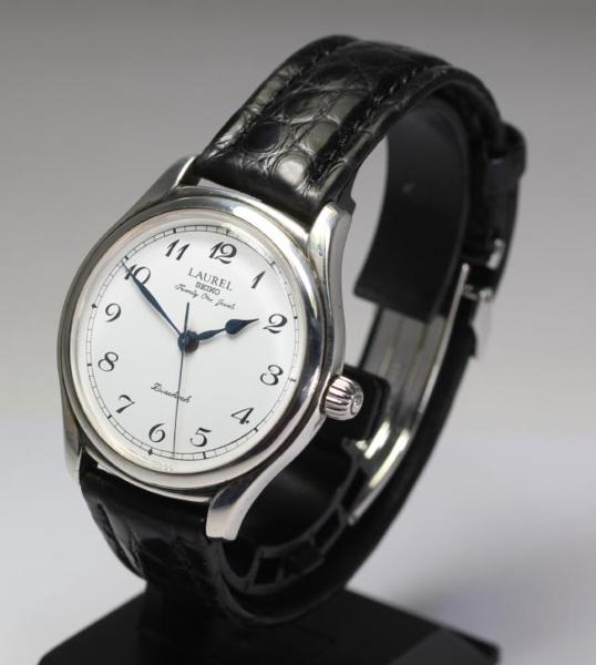 CLOSER | Rakuten Global Market: SEIKO laurel 4S24-0040 enamel clockface ...