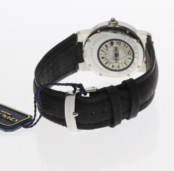 楽天市場 Chaumet ショーメ ヴァンドーム 150周年記念モデル 革 クォーツ メンズ腕時計 中古 Closer