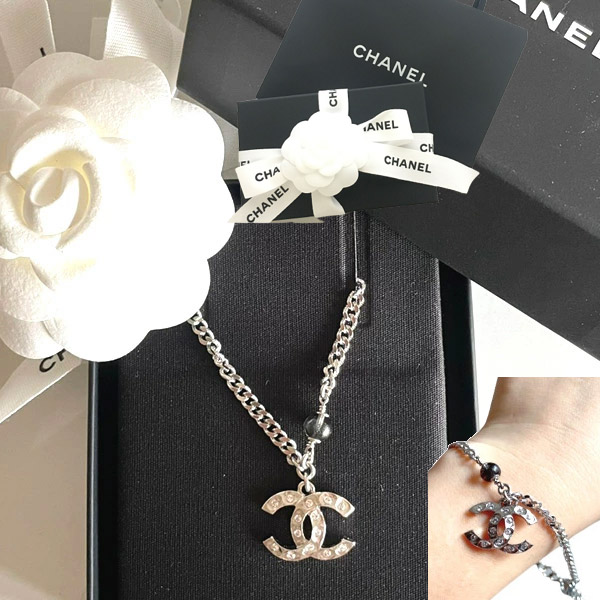 楽天市場】シャネル CHANEL ブレスレット CCマーク メタル