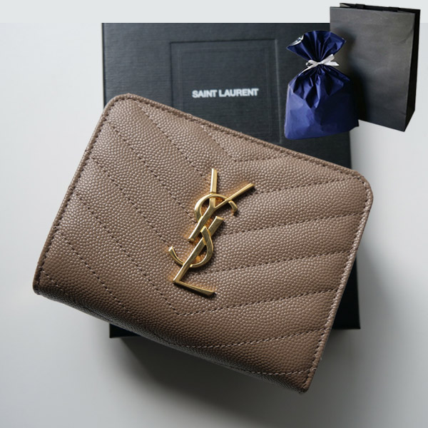 楽天市場】サンローラン SAINT LAURENT 2つ折り財布 小銭入れ付き