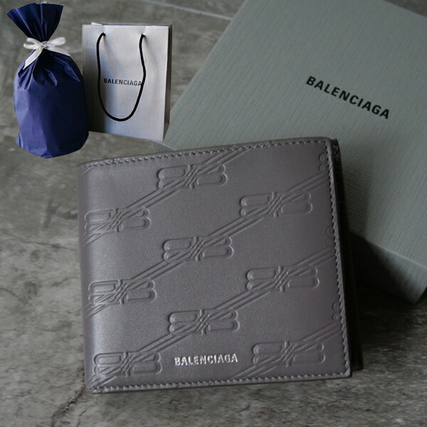 【送料無料】【新品■正規品■ギフト包装無料】BALENCIAGA バレンシアガ 国内直営■Cash二つ折りコイン財布 メンズ 男性 ギフト プレゼント 誕生日 お祝い 母の日クリスマス プレゼント