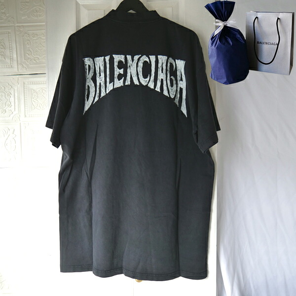 【貨物輸送無料】【新品■置き目品■差し上げ物荷拵え無料】BALENCIAGA バレンシアガ ロゴタイプ青写真がかっこいいプルオーバー 739037TPVU41569 無料直営差し上げ物  メンズ 成人男性 差し上げ物 差し上げ物 生まれ落ちる日 儀式用 父の日クリスマス 差し上げ物
