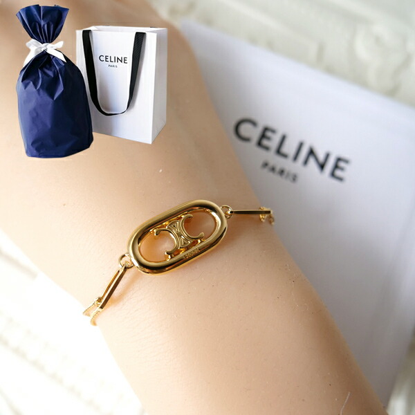 楽天市場】セリーヌ CELINE メンズ ブレスレット TRIOMPHE BEACH