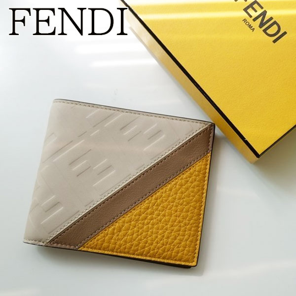 ギフト包装無料 新品 正規品 送料無料 直営店ラッピング Fendi フェンディ Ff Leather 二つ折り財布 7m0169ab00f1ae515tu 箱 ショップ袋付き ギフト プレゼント 誕生日 お祝い 2 5日到着 Psicologosancora Es