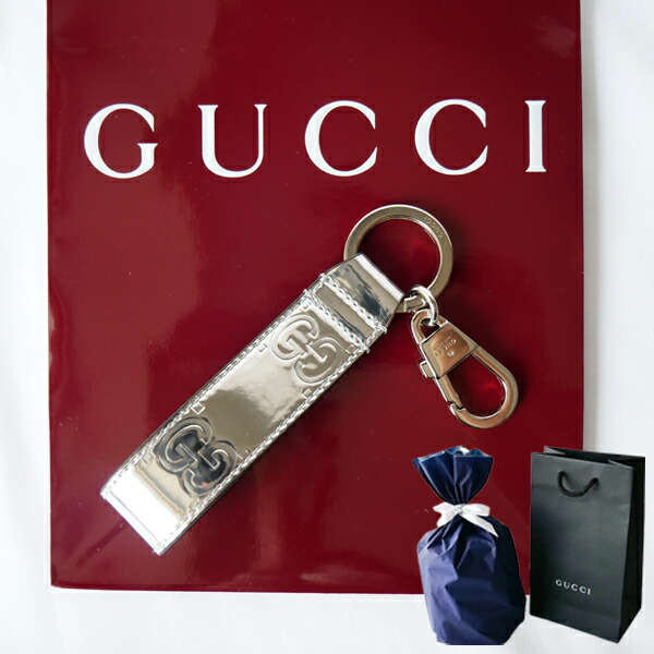 【新品■正規品■送料無料■ギフト包装無料】GUCCI グッチ ミラーコレクション 鮮烈な光放つキーリング 812336FAD3E8142 ギフト レディース プレゼント 誕生日 お祝い　母の日 クリスマス プレゼント