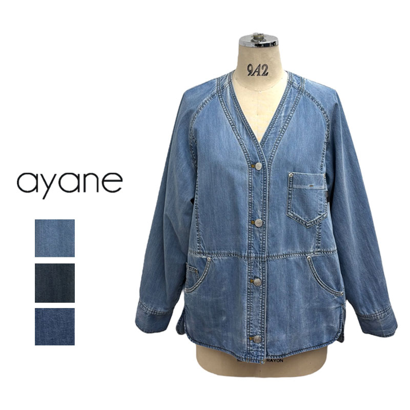 2025spring ayane メッシュ楊柳シフォンブルゾン 815319 〜ayane