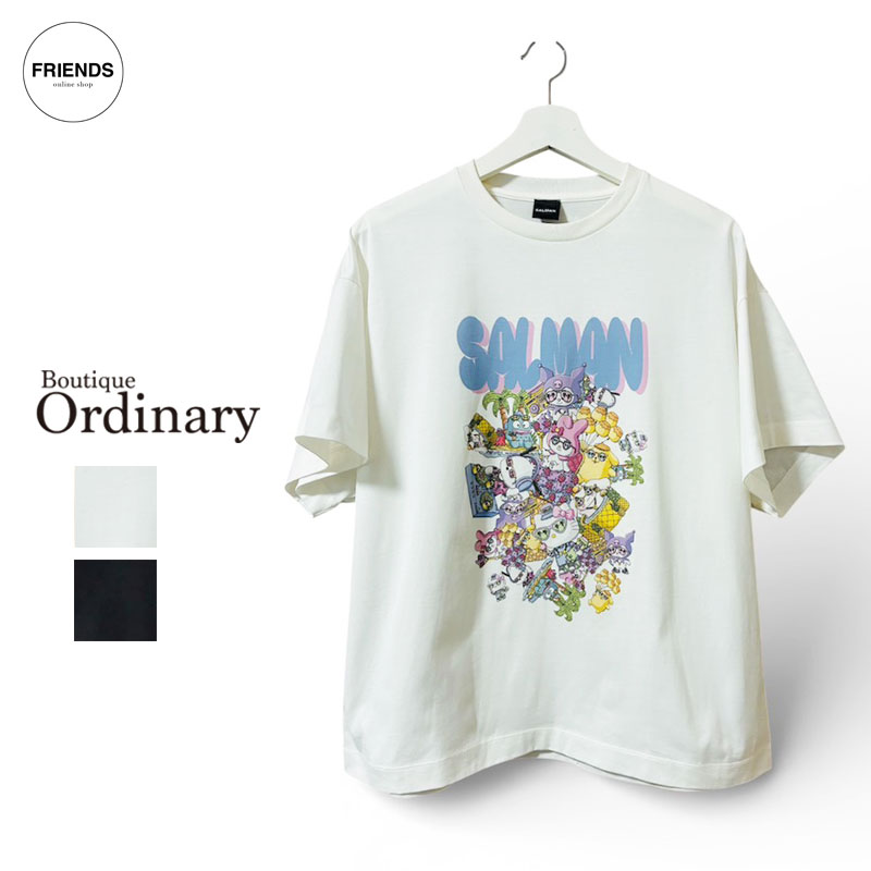 Boutique Ordinary (ブティックオーデナリー)MULIGA×SANRIO TEE SAL02S001CT サンリオ コラボ Tシャツ Tee 半袖 レディース キッズ オーデナリー キティー 30/40/50/60代 ブランド サマー SUM|FRIENDS フレンズ(旧 CLOSPOT)