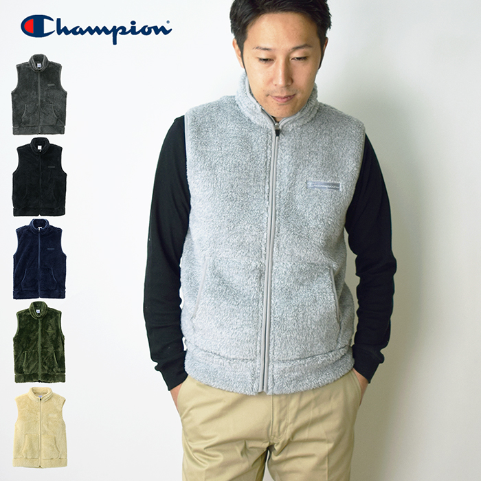 楽天市場 10 Off Champion チャンピオン シェルパ フリースベスト 21fw ボアフリース ジップアップベスト メンズ レディース 男性用 ルームウェア 部屋着 抗菌 消臭加工 C3 L617 21年秋冬 Cloth Harbor クロスハーバー