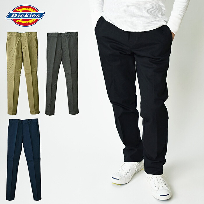 楽天市場 29 Off ネコポス送料無料 Dickies ディッキーズ Wd3876リニューアル版 ストレッチ スリム ワークパンツ ローライズ スリムフィット Stretch Slim Work Pants チノパンツ トラウザーパンツ ボトムス 細み メンズ 男性用 173m40ev02 Wd3876n Cloth