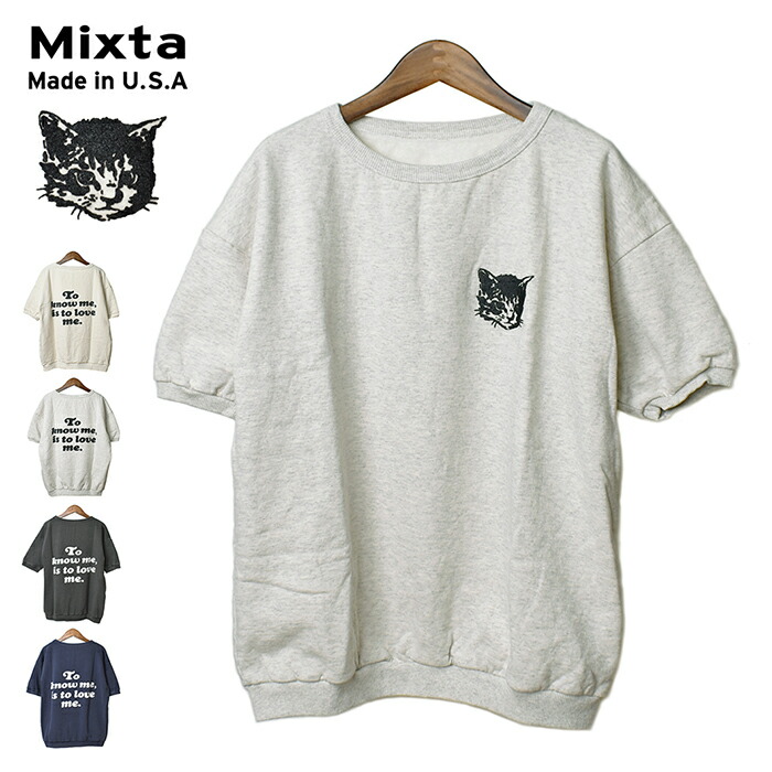 楽天市場】【Mixta】 ”MIXTIGER” SS U NECK T-SHIRT ミクスタ U
