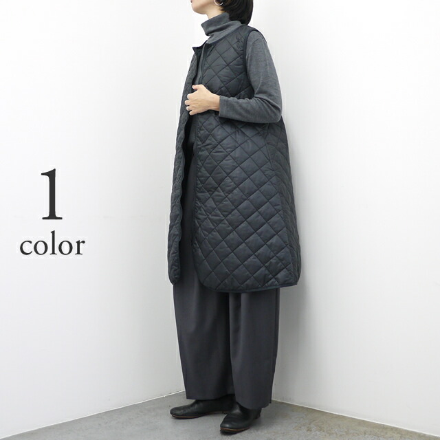 【楽天市場】dahl'ia ダリア キルティング ロング ジレ [DVT6TB] レディース：clothes tile