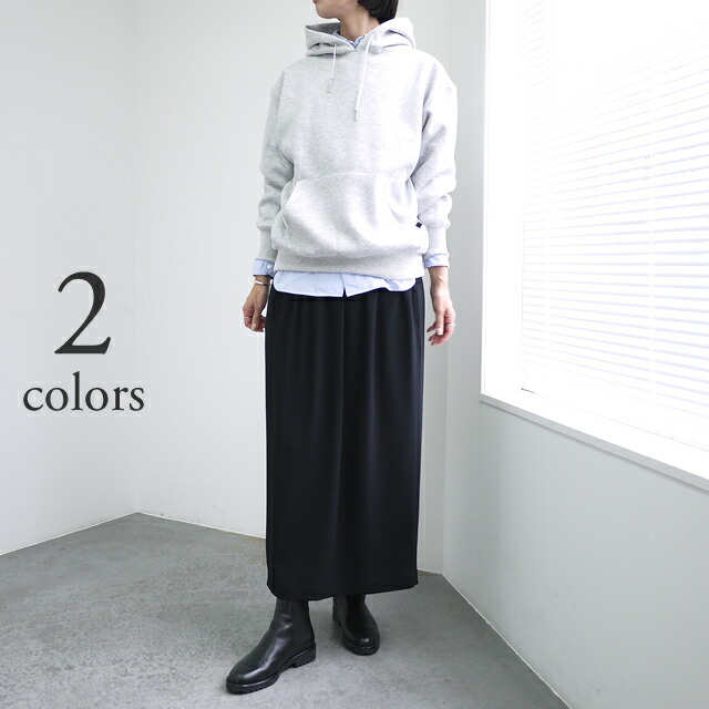 DAIWA PIER39 ダイワ ピアサーティナイン W TECH SWEAT HOODIE [BE-52025WL] / レディース フーディー パーカー スウェット ゆったり カジュアル シンプル グレー ブラック