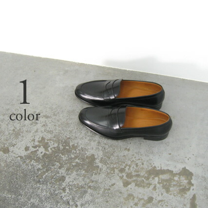 Jalan Sriwijaya 98610 Seram ブラックカーフレザー ローファー | 98610 Seram / BLACK HIGH SHINE (LEATHER SOLE) - Jalan