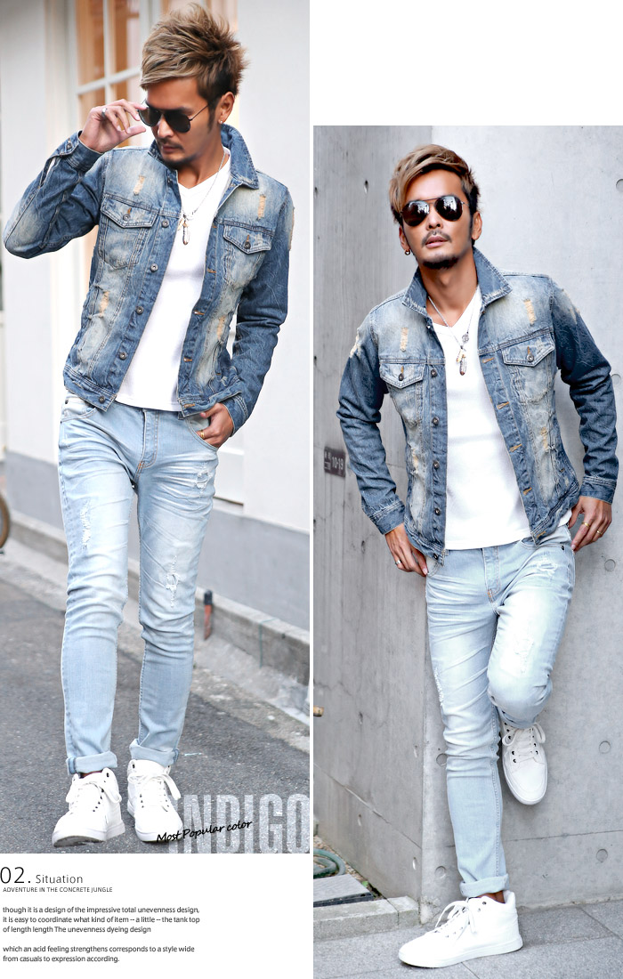 Jeans Jacket Mens Style