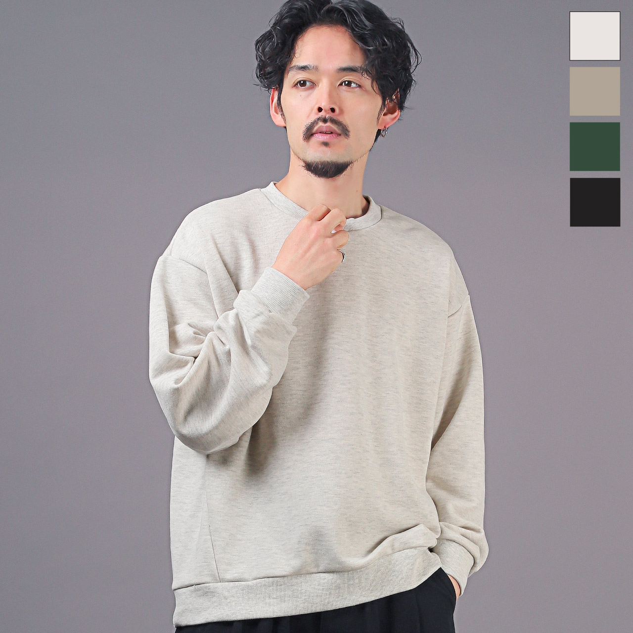 楽天市場】【ヘビーウェイトバルーンシルエットトレーナー】メンズ