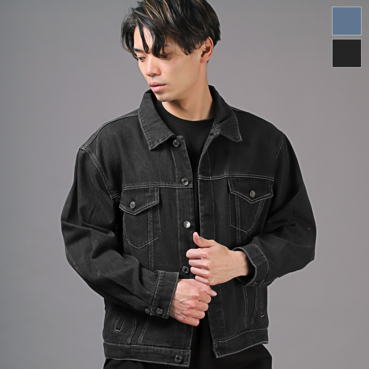 楽天市場】【送料無料】ラグスタイル LUXSTYLE デニムジャケット G