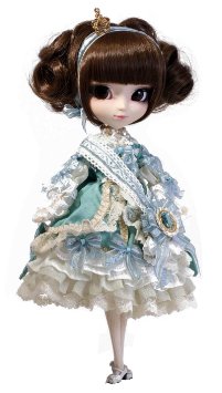 Pullip 深澤 翠×La robe vert clair (ふかさわ みどり×ラ・衣裳 頭を覆う物 クレール) P-113 グルーヴ