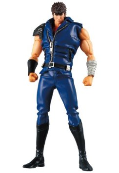 海洋堂 北斗の拳 200X ケンシロウ & 黒王号 25th 記念ver. 未使用品＞海洋堂 アクションフィギュア 北斗の拳200X
