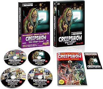 [新品]クリープショー　SeasonI　Blu-ray　BOX/Ｂｌｕ&minus;ｒａｙ　Ｄｉｓｃ/ACCB-9001｜クロソイド屋　店