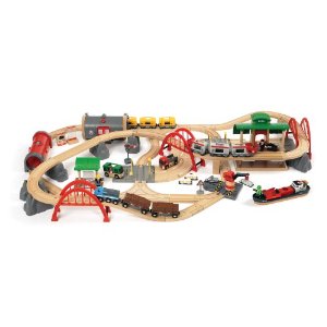 BRIO 軌跡\u0026読み込む晴れ晴れしい仕掛ける 33052