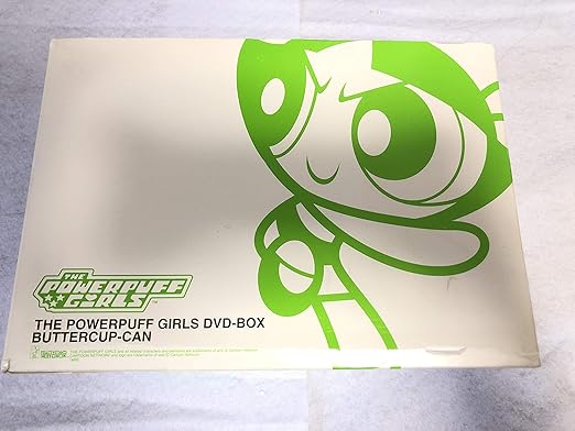 [新品]パワーパフ・ガールズ　DVD-BOX　バターカップ缶/ＤＶＤ/KIBA-9709