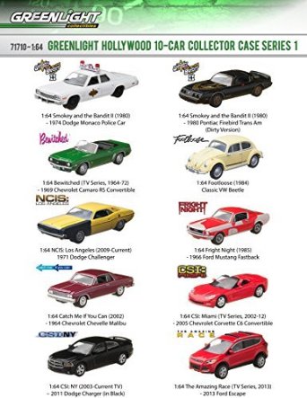 1/64scale グリーンライト GREENLIGHT Hollywood 10Pack|クロソイド屋 店