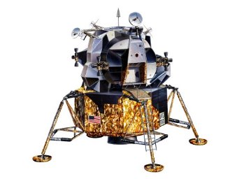 楽天市場】1/72 NASA アポロ11号 CSM 司令船/機械船 ＆月着陸船