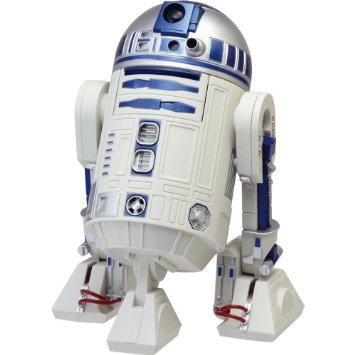 STAR WARS(リズム時計) R2-D2音声・アクション目覚し時計 白 8ZDA21BZ03
