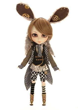 Isul White Rabbit in STEAMPUNK WORLD (ホワイトラビット イン スチームパンクワールド) I-934 約295mm ABS製 塗装済み可動フィギュア グルーヴ|クロソイド屋 店