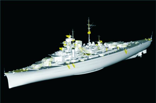 200 ドイツ海軍 戦艦 ビスマルク トランペッター プラモデル・模型