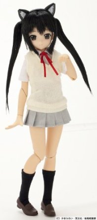 ピュアニーモキャラクターシリーズ 025 けいおん! 中野 梓 原則として版 アゾンインターナショナル