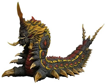 東宝30cmシリーズ ゴジラvsモスラ バトラ (幼虫) 全長約515mm PVC製 塗装済み 完成品 フィギュア 一部組み立て式　エクスプラス画像
