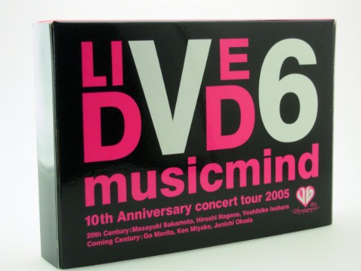 V6 10th Anniversary CONCERT TOUR 2005 "musicmind" 限定版 Aタイプ [DVD]｜クロソイド屋　店
