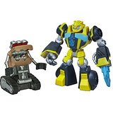 トランスフォーマー レスキューボッツ 2014 ミニフィギュア2パック バンブルビー&スクラップマスター / TRANSFORMERS RESCUE BOTS　Hasbro｜クロソイド屋　店