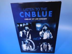 リッスン・トゥ・ザ CNBLUE CNBLUE ファースト・ライブ・コンサート 2010@AX-KOREA [2DVD+PHOTO BOOK]　新品