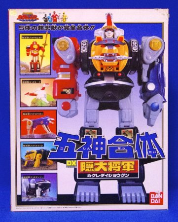 忍びの者旗鼓 カクレンジャー 五神練りあわせる DX隠大将軍 バンダイ 新品