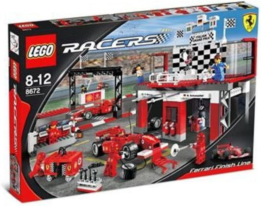 レゴ レーサー フェラーリ  F1フィニシュライン 8672