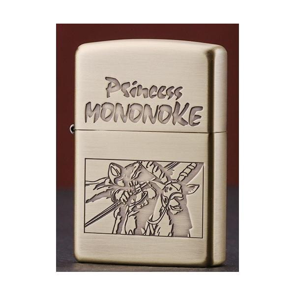 ZIPPO ジッポー オイルライター もののけ姫のアシタカ スタジオジブリコレクション NZ-07｜クロソイド屋　店