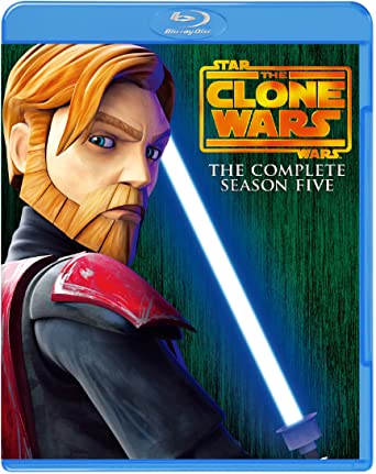 [新品]スター・ウォーズ:クローン・ウォーズ 〈フィフス・シーズン〉 コンプリート・セット (2枚組) [Blu-ray]　マルチレンズクリーナー付き
