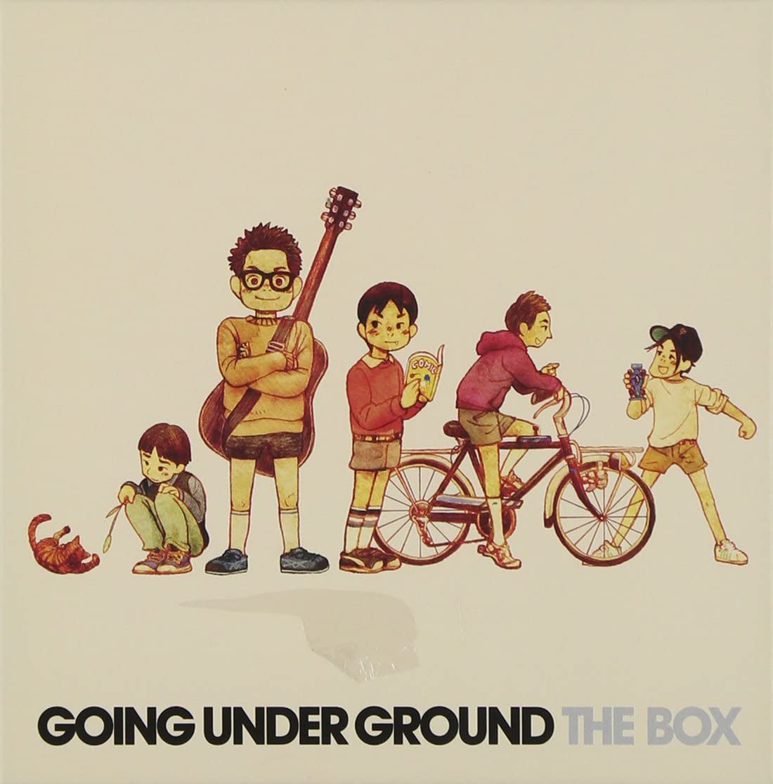 The 邦楽 新品 マルチレンズクリーナー付き クロソイド屋 店 Cd Box Going Under Ground Under