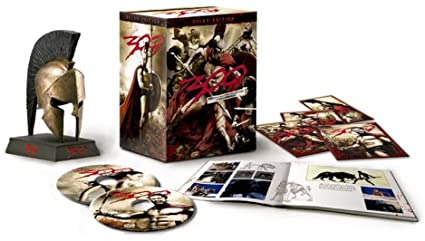 300 スリーハンドレッド デラックス・エディション (ヘルメット付限定BOX) (Amazon.co.jp/HMV限定商品) [DVD] 新品 マルチレンズクリーナー付き