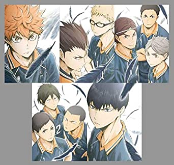ハイキュー!! (初回生産限定版) 鳥野高校vs白鳥沢学園高校　Blu-ray　5巻セット　新品