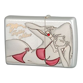 ルパン三世ジッポーライター Fujiko Collection No.1 ビーチ バンプレスト 新品画像