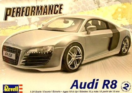 アウディ R8 (1/24 4211)　アメリカレベル｜クロソイド屋　店
