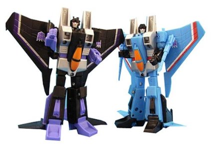 トランスフォーマー　ロボットマスターズエディション　スカイワープ＆サンダークラッカー　タカラトミー｜クロソイド屋　店