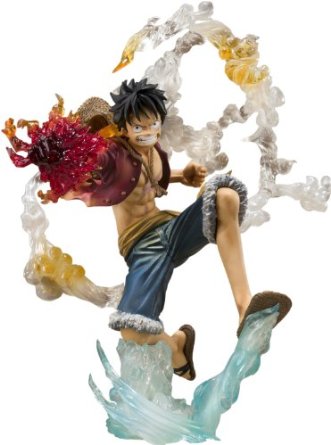 フィギュアーツZERO モンキー・D・ルフィ -Battle Ver. ゴムゴムの火拳銃- バンダイ