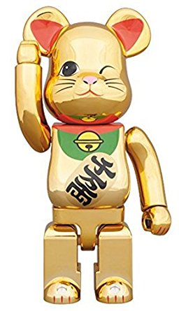 楽天市場】東京ソラマチ限定 BE@RBRICK 招き猫 金メッキ四 400